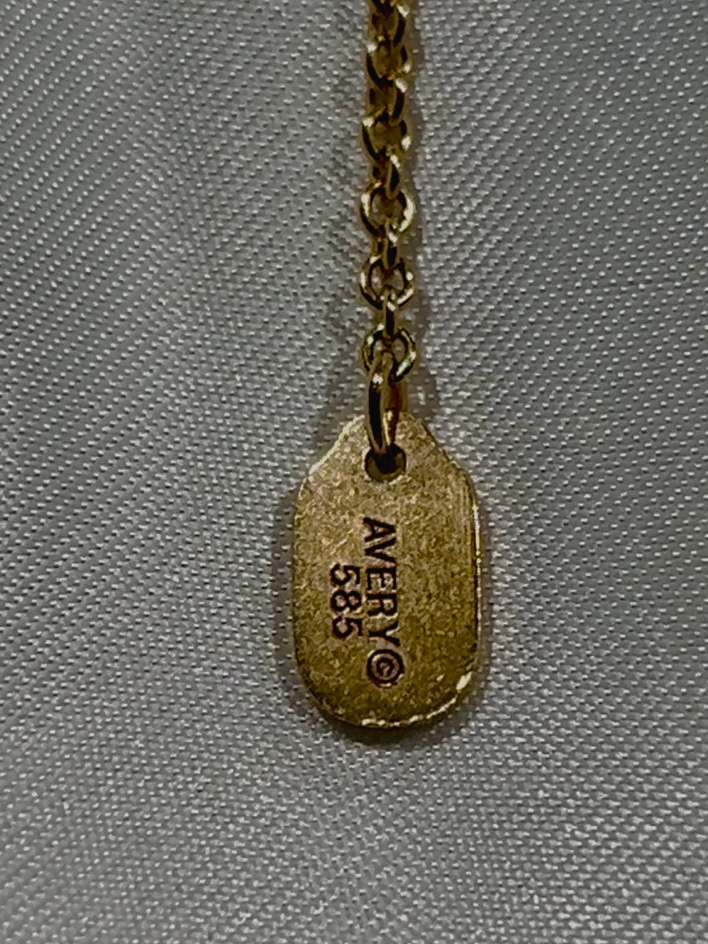 James Avery 14K Gold Horizon Cross Necklace - Adjustable 18–20” - Picture 5 of 11